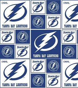 Tampa Bay Lightning Team Hair Tie Ponytail Holder Scrunchies by Sherry Hockey - Picture 1 of 3