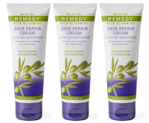 Medline Remedy Skin Repair Cream, 4 Oz Tubes (3 Pack) - Picture 1 of 12