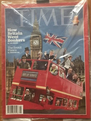 TIME Magazine 2019 Brexit How Britain Went Bonkers Anarchy E Thompson NEW SEALED - Image 1 of 2