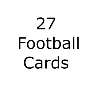 27 NFL Fußball Karten Set - Bild 1 von 1