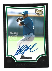 Kila Ka'aihue AUTOGRAPH Kansas City Royals 2009 Bowman #222 AUTO Baseball Card - Picture 1 of 2
