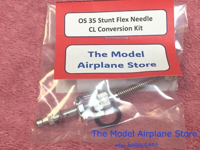 Kit de conversión de válvula de aguja flexible línea de control deflector de acrobacias OS Max 35 6,0 mm Foto 1 de 4