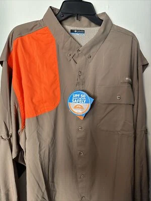 Columbia Mens Blood and Guts Shooting Shirt - Size: XXL (HM7733-250) - Image 1 of 4