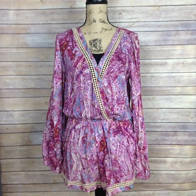 Mameluco Jessica Simpson Mujer Talla Pequeña Narina Manga Larga ¡NUEVO CON ETIQUETAS! $79 Foto 1 de 4