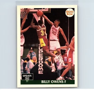 Billy Owens Syracuse 1992 Front Row Rookie Update #51 - Picture 1 of 2