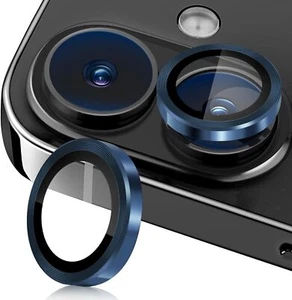 Venta al por mayor Protector de lente de cámara para iPhone 16 vidrio templado anillo de metal vidrio - Imagen 1 de 15
