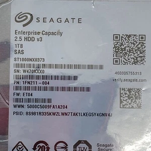 ST1000NX0373 Seagate SAS Hard drive 1 TB - Picture 1 of 7