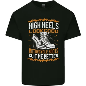 Botas De Motocicleta Para Mujer Camiseta Divertida De Algodón Para Hombre - Imagen 1 de 102