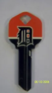 DETROIT TIGERS KWIKSET HOUSE KEY BLANK - Picture 1 of 1