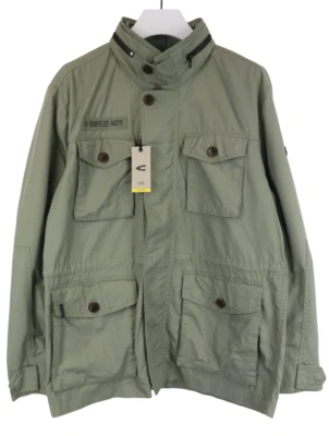 Camel Active Jacket Men (EU) 56 Hidden Hood Army Green Many Pockets - Image 1 of 4