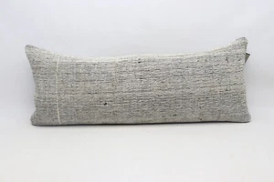 Kilim pillow cover, 14x36 lumbar pillow cover, Handmade kilim pillow cover, K146 - Picture 1 of 5