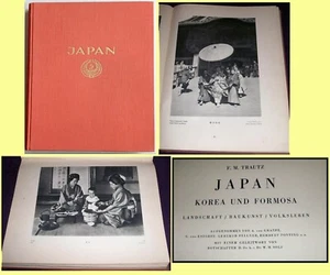 1930 Japan, Korea and Formosa - F.M. Trautz photobook, vintage photographs - Picture 1 of 12