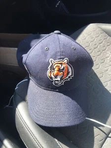 Cincinnati Bengals Reebok Raro Equipo NFL Ropa en Campo Sombrero Azul Ajustable - Imagen 1 de 5