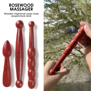 Massager Reflexology Wooden Stick Foot Thai Massage Tool Spa Traditional Tool - Picture 1 of 16