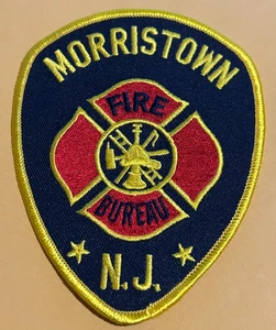 Morristown New Jersey Fire Bureau Department Patch unbenutzt - Bild 1 von 1
