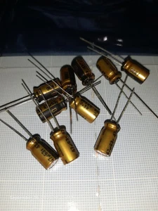 10pcs) Nichicon FW FG 47uF 63V 47mfd audio electrolytic capacitor 6.3 X 11mm 85℃ - Picture 1 of 1
