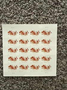 Collectible 2021 US Forever Stamps, Sheet Of 20, MNH, Face Value $15.60, Floral - Picture 1 of 2