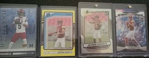Jayden Daniels Rookie Card Lot 12 With Milton On One yellow press proof - Picture 1 of 4