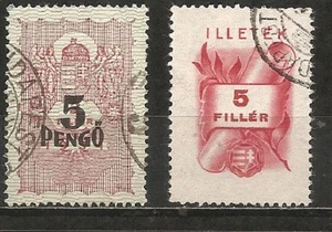 Hungary Old Revenues used - Picture 1 of 1