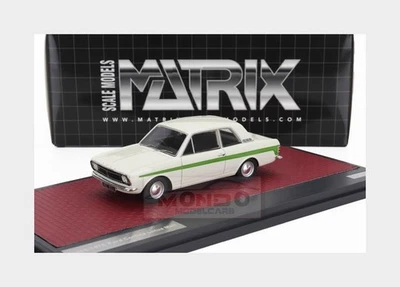 1:43 MATRIX Ford England Cortina Lotus Mkii 1966 White MX40603-101 Model - Image 1 of 2