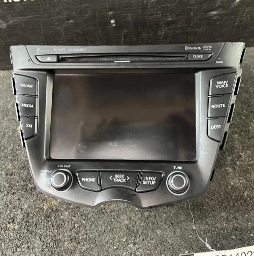 Hyundai Veloster AM-FM 2012-2015 radio CD navegación GPS receptor Bluetooth OEM Foto 1 de 4