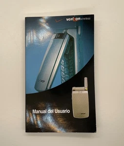 VERIZON LG VX3100 Cellular Mobile Phone USER GUIDE Manual, English & Spanish - Foto 1 di 5