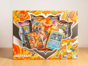 Pokemon TCG: Infernape V Collection Box (Lost Origin & Fusion Strike) New Sealed - Picture 1 of 2