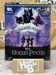 Hocus Pocus 4k Ultra HD/Blu-ray Limited Edition Best Buy Steelbook Neu Versiegelt - Bild 1 von 7