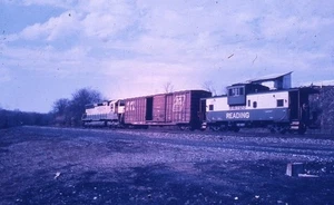 Ferrocarril de lectura RDG 7603 con diapositiva de trapo de tren - Imagen 1 de 1