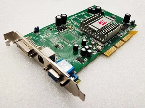 RoHS Radeon 9250 128 MB VGA/TVO/DVI-I VGA Card - AGP Slot - Picture 1 of 4