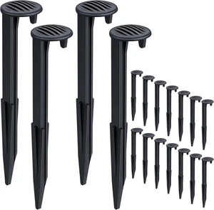 18er Pack Bodenpfähle für Outdoor Schlauchboote, 5,7" Schwerlast ABS Rasenpfähle w - Bild 1 von 12