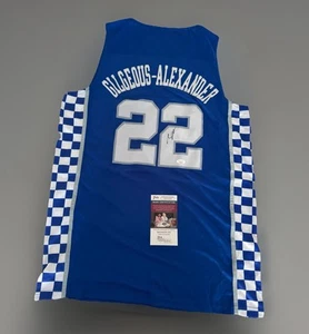 SHAI GILGEOUS-ALEXANDER SIGNED KENTUCKY WILDCATS NIKE BASKETBALL JERSEY JSA COA - Picture 1 of 3