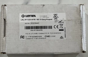 Lector de teclado de una sola banda Lenel S2 BlueDiamond LNL-R11325-05TB - Imagen 1 de 3