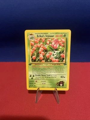  Pokémon Gym Challenge 1st Edition Erika's Ivysaur 41/132 Regular LP - Image 1 of 4