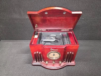 Emerson AM/FM Radio CD Player NR51RW Built in Speaker Vintage 2004 Retro Decor - Image 1 of 3
