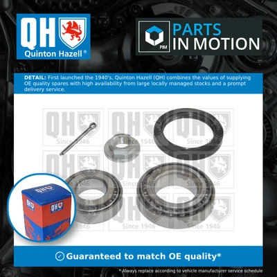 Wheel Bearing Kit fits MAZDA E2000 SR2 2.0 Front 84 to 03 QH 139133047 139133075 - Image 1 of 4