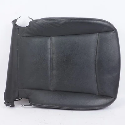 BMW X3 X4 2011-2017 - Cojín inferior del asiento inferior delantero izquierdo (cuero) negro Foto 1 de 4