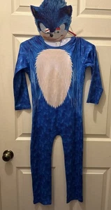 Kids Sonic the Hedgehog Costume - See Photos And Measurements Sz. Small - Picture 1 of 7