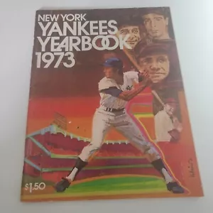 1973 New York Yankees Jahrbuch Vintage Thurman Munson, Murcer, Brennnesseln. - Bild 1 von 6