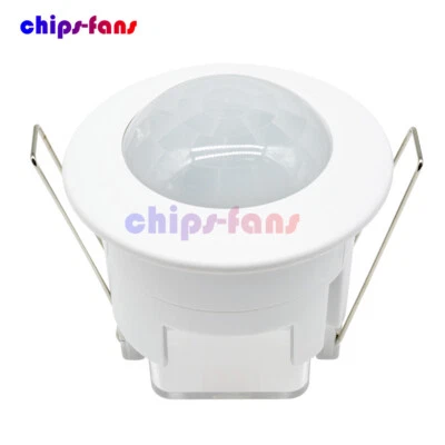1-10PCS AC110-240V Ceiling PIR Infrared Body Motion Sensor Detector Light Switch - Image 1 of 4