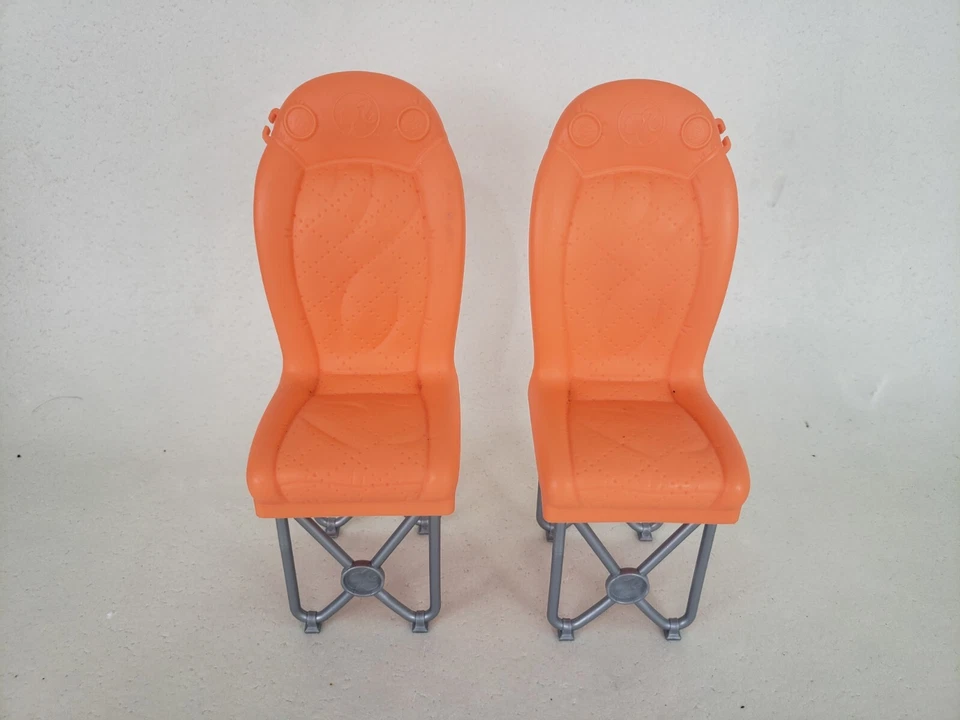 (J5) Mattel Barbie Muñeca Niñas Sueño Glamour Camper Van Repuesto Asiento Naranja Foto 1 de 4
