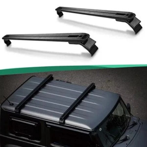 2Pcs Fits For SUZUKI JIMNY 2019-2024 Aluminum Roof Rail Rack Cross Bar Crossbar - Bild 1 von 6