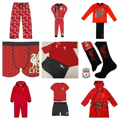Liverpool FC Pyjamas / Boxer shorts / lounge pants / LFC Crest Socks