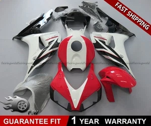 Red White Black Molded Fairing kit Bodywork For Honda CBR 1000RR 2006 2007 ABS - Imagen 1 de 11