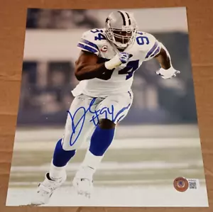 FOTO DEMARCUS WARE DALLAS VAQUEROS FIRMADA AUTOGRAFIADA 8X10 BAJO/CERTIFICADO DE AUTENTICIDAD #BH084523 - Imagen 1 de 2