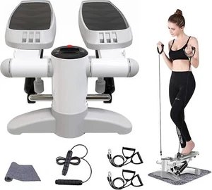 Portable Stair Stepper for Exercise - Mini Stepper Fitness Equipment with LCD Mo - Picture 1 of 5