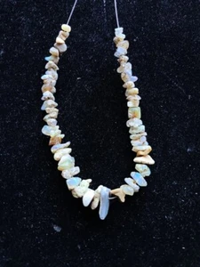 Ethiopian opal nugget rough Beads 10-4 mm 7 inches strand  for jewelry making - Picture 1 of 5