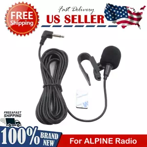 Microphone Replacement for ALPINE Car Stereo Radio Handsfree Mic 3.5mm Plug - Picture 1 of 5