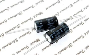1pcs - SIEMENS 100uF 100V Axial Electrolytic Capacitor - B41588E9107T - Picture 1 of 6