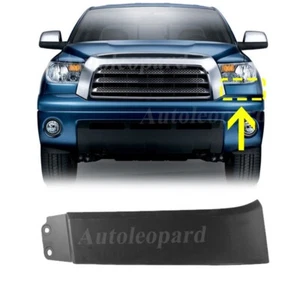 DRIVER SIDE BUMPER GRILLE HEADLIGHT FILLER TRIM FOR 07-2013 TUNDRA 08-12 SEQUOIA - Picture 1 of 8